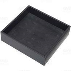 ORGANIZADOR DE OBJETOS 202X55X186 MM COURO ECO. PRETO REF. 6103 - MASUTTI