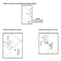 FECHADURA DIGITAL COM PUXADOR P/MOVEIS 1703 SOPRANO na internet