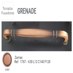 PUXADOR 1767 GRENADE COBRE VELHO ESCOVADO FOSCO - CVEF - TORRALBA - comprar online