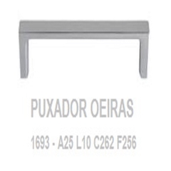 PUXADOR 1693 OEIRAS CROMO - CRB 256MM - TORRALBA - comprar online