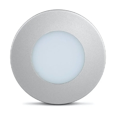 LUMINÁRIA LED POINT CIRCULAR 1,5W 110/220V LUZ FRIA 6000K ALUMÍNIO - LEDLINE - comprar online