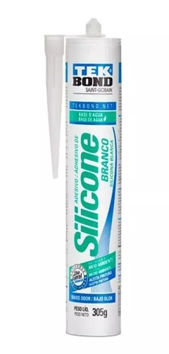 SILICONE ADESIVO A BASE DAGUA 305G/280ML BRANCO - TEKBOND - comprar online