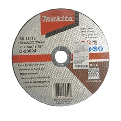 DISCO DE CORTE PARA INOX/METAL D-20024-10 - MAKITA