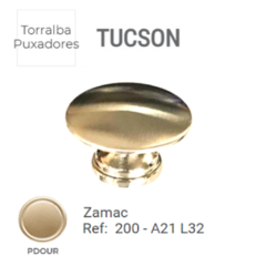 PUXADOR 200 TUCSON DOURADO 1 -PDOUR1 PONTO - TORRALBA - comprar online