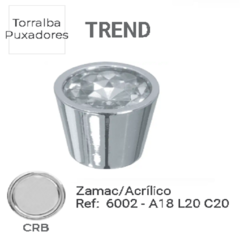 PUXADOR 6002 TREND CROMO - CRB PONTO - TORRALBA - comprar online