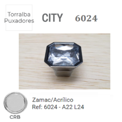 PUXADOR 6024 CITY CROMO - CRB - TORRALBA - comprar online