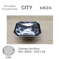 PUXADOR 6026 CITY CROMO - CRB - TORRALBA - comprar online