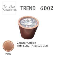 PUXADOR 6002 TREND COBRE - PCOB1 PONTO - TORRALBA na internet