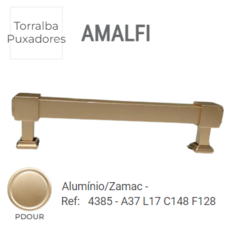 PUXADOR 4389 AMALFI DOURADO - PDOUR 128MM - TORRALBA - comprar online