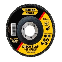 DISCO FLAP 4.1/2 G60 115MM CONICO - FERTAK