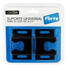 SUPORTE P/TV FIXO UNIVERSAL 10-71" PRETO - BRASFORMA