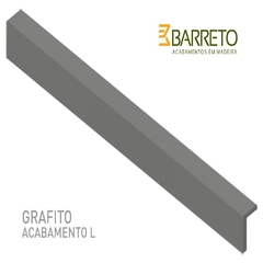 ACABAMENTO L GRAFITO MDF COMUM - BARRETO