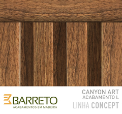 PAINEL RIPADO CONCEPT CANYON MDF 15MM CAIXA 2,43M² - BARRETO na internet