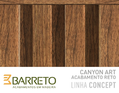 PAINEL RIPADO CONCEPT CANYON MDF 15MM CAIXA 2,43M² - BARRETO - Thayuan