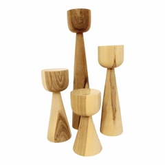 Candelabro madera