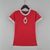 Camisa Feminina País de Gales 2022 cor Vermelha - Adidas