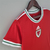 Camisa Feminina País de Gales 2022 cor Vermelha - Adidas na internet