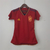 Camisa Feminina Espanha 2022 cor Vermelha - Adidas
