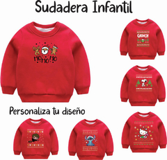 Sudadera Personalizada -Infantil- (elige tu estampado)