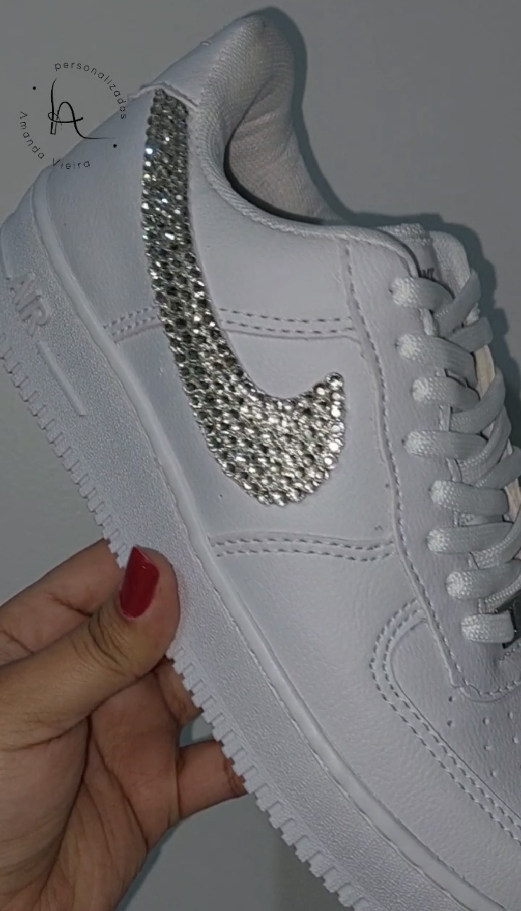 Nike Air force com strass 39 ao 43 copia