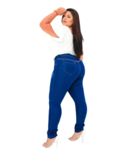 CALÇA JEANS PLUS SIZE SKINY na internet