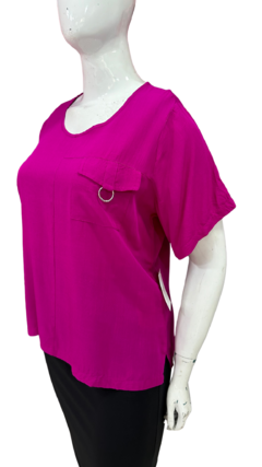 Blusa viscolinho Plus - comprar online