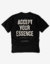 T-Shirt Accept Your Essence - Black - comprar online