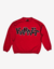 Crewneck High School Karnet - Red