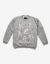 Crewneck High School Karnet - Mixed Gray