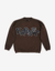 Crewneck High School Karnet - Brown