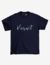 T-Shirt Karnet Trust Your Intuition Navy Blue