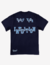 T-Shirt Karnet Trust Your Intuition Navy Blue - comprar online