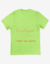 T-Shirt Urban Style Minimalist 2 Lime Green - comprar online