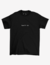 T-Shirt Karnet Urban Style Minimalist Black