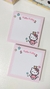 Bloco de notas 9,5x9,5cm - Hello Kitty - comprar online