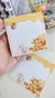 Bloco de notas 9,5x9,5cm - Ursinho Pooh