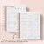 Planner 2024 - MINIMALISTA ROSE GOLD - Realize Design