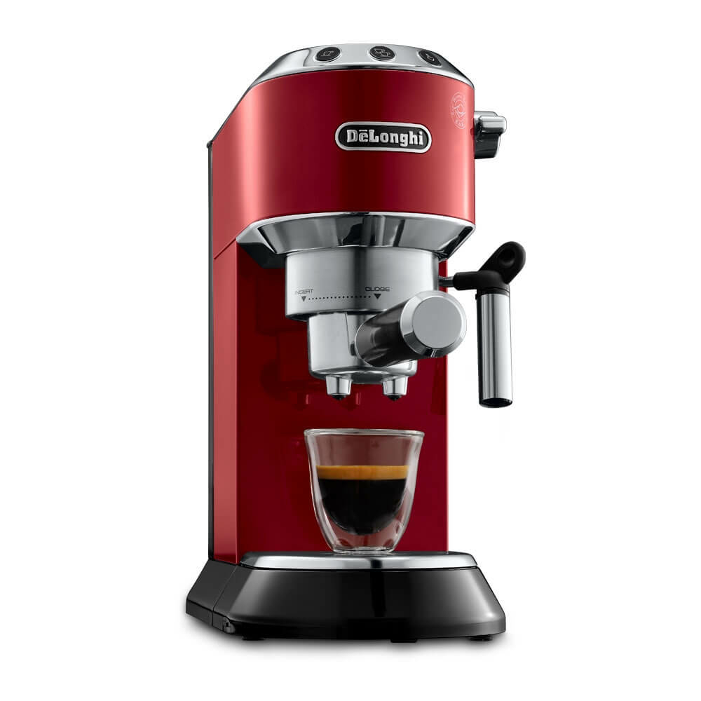 Delonghi Dedica Deluxe Maquina de Caf Expresso EC680R 220V Vermelh