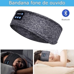 Enjoying Sound - Bandana Para Dormir com Fones de Ouvido Bluetooth - Inovar Express