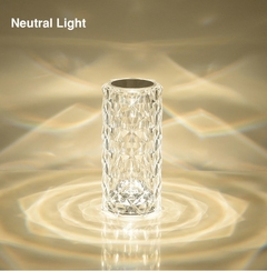 Crystal light - Luminária de Mesa de cristal LED na internet