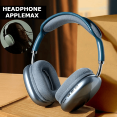 Apple Max - Headphone Bluetooth sem fio com cancelamento de ruído