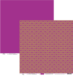 Ornamento Rosa Purpura - 7277