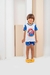 Pijama Mario Bross curto na internet