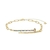 Pulseira Inspired Prego Cartier Colors Banho Ouro 18k