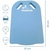 Prancha de Natação Fabricada em EVA Maciço Com Encaixe para as Mãos Kit Atacado 10 Pranchas EVA Cor Azul - comprar online