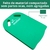 Imagem do Pranchas de Natação EVA Cor Verde Kit Atacado 10 Pranchas Com Pegada Anatônica Para Encaixe das Mãos
