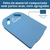 Prancha de Natação Fabricada em EVA Maciço Com Encaixe para as Mãos Kit Atacado 10 Pranchas EVA Cor Azul - loja online