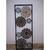 Mandala Decorativa Retangular Em Metal 29x3x75Cm na internet