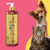 Frasco do Shampoo Limpeza Intensa Safira Cereja e Avelã da Dolce Pet com um cachorro e um gato ao fundo.