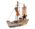 Mini Barco Decorativo Pequeno Em Madeira - comprar online